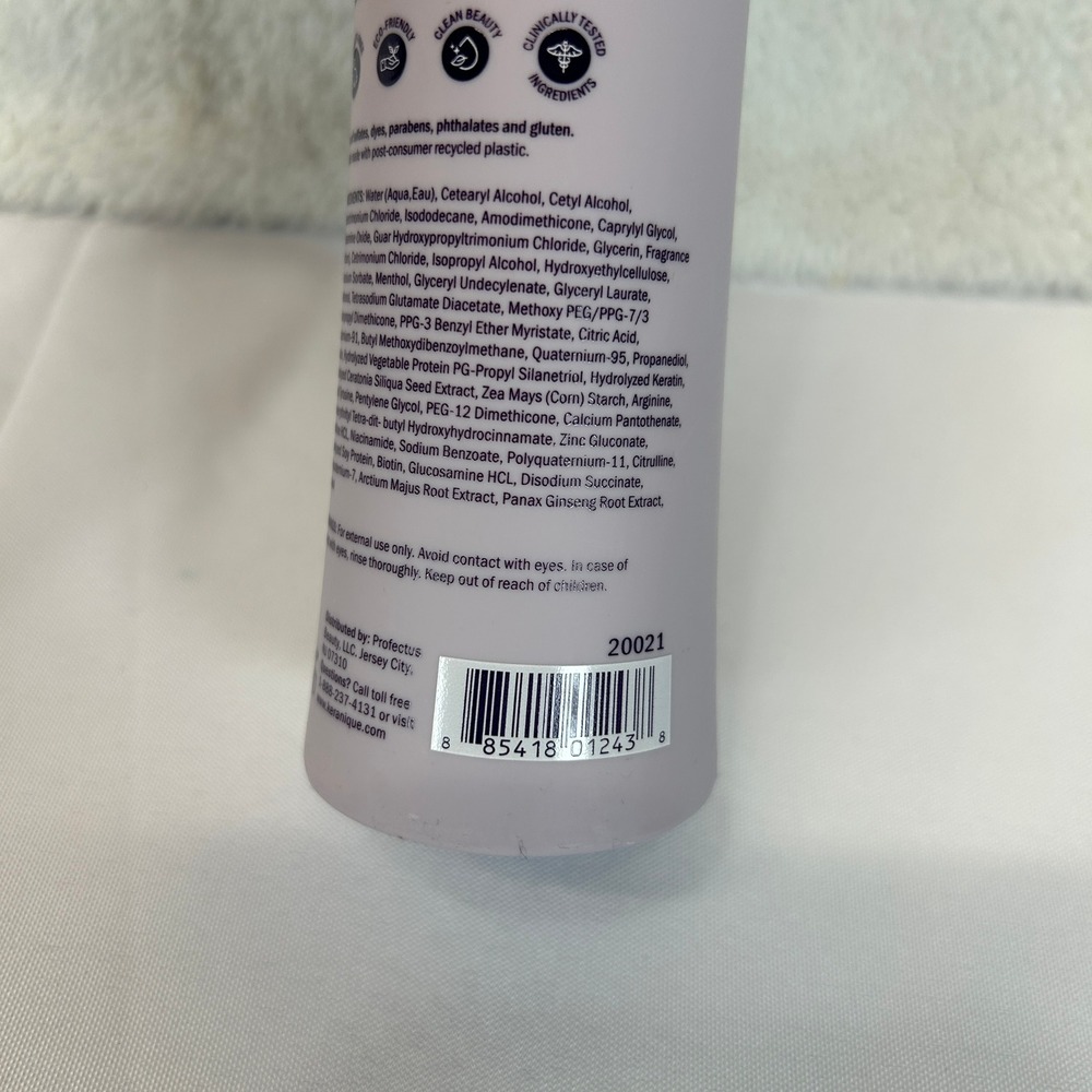 Keranique Follicle Strengthening Volumizing Conditioner 8oz Rejuvenate Keratin - Picture 6 of 9
